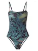 Kvinnors badkläder Floral Print One Piece Baddräkter och omslag Summer Swiming Suit 2024 Luxury Shorts Triangle Micro Biquini Naranja