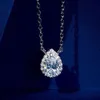 Yeni tasarımcı mücevher kolye için kadınlar su damlası çevreleyen kolye orta ve yüksek mücevher lüks yüksek kaliteli kadın hediye