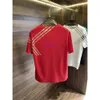 Luksusowy designerski koszulka Summer Męska T-shirt Polos Modna kurtka męska