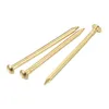 Uxcell 120 Stück kleine winzige Hardware-Messingnägel 1,2 mm x 20 mm TxL für DIY-Holzkisten-Zubehör 240307