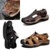 2024 Hochwertige Designer-Sandalen für Herren, schwarze Plateau-Slipper, Sommer, flach, bequem, Strand, Pool, GAI 38-48