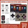 Miyoo 28 tum retro videospelkonsol IPS HD -skärm Mini Portable Gaming Console Handheld Classic Gaming Emulator för FC GBA H226975869