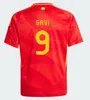 2024 2025 España camisetas de fútbol Pedri Lamine Yamal Pino Merino Rodrigo Sergio M.asensio Ferran Hombres Niños Kit Hermoso Redondo Caldentey 24 25 Camiseta de fútbol