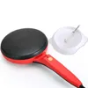 220V Elettrico antiaderente Crepe Pizza Maker Pancake Macchina Piastra antiaderente Teglia Macchina per torte Utensili da cucina Crepe 240304