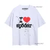 Spider-T-Shirt Herren Damen Designer T-Shirts Tops Man S Fashion Shirt Luxurys Kleidung Sp5der Shorts Ärmel Kleidung Sommer Lose T-Shirts 443