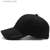 Бейсбольные кепки Модные хип-хоп дикие бейсболки для пожилых людей Snapback кепки Мужчины спорт на открытом воздухе досуг шляпы для гольфа хлопок регулируемые шляпы папы gorrasY240315