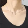 Chaînes Belle chaîne de clavicule Collier ras du cou léger Collier réglable Habillage Femme Pendentif Croix