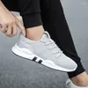 Casual Shoes Men's Non-slip Running Knitted Mesh Breathable Men Sneakers Comfortable Man Soft Bottom Tenis Masculino