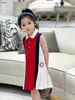 Marka Kızlar Elbiseler Çok Renkli Bir Ekleme Çocuklar Etek Prenses Elbise Beden 100-160 Cm Çocuk Tasarımcı Kıyafetleri Bebek Kavacı Frock 24Mar