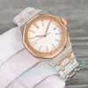 Luxury Mens Watch Designer Watch for Men Watches High Quality Watchs Gold Watches Automatic Movement Montre de Lux rostfritt stål Rem lysande armbandsur