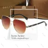 Luxury Gucchi Sunglasses Man Designer Sunglasses Woman Fashion Round Guccu Sunglasses Eyewear Sun Glasses Metal Frame Dark Glass Lenses G Sunglasses for Woman 533