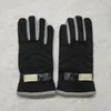 Winter Mens Deer Skin Velvet Gloves Classic Vintage Warm Soft Design Men Mittens Outdoor Riding Ski Glove2685