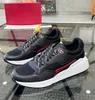 Italy 2024S/S Men's Cosma Gancini Low-Top Sneakers Shoes Calf Leather Suede Trim Man Daily Casual Walking Wholesale Footwear EU38-46