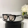 Kvinnor Saint Laurents YSL Luxury Designer Solglasögon Cat Eye Solglasögon för toppkvalitet 1 Ladies Boutique Sex Appeal Debutante Style Ladies Glasses Sun Glasses 9wn0