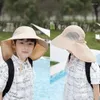 BERETS 1PC CHILDRES SUN HAT SUMMER KIDS OUTDOOR NECK EARCOVER ANTI UV PROTECTION CAPS BOY GIRL TRAVEL FLAP CAP