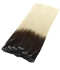 1403903926039039 podwójnie narysowany 150G 8pcs Ombre Color 4613 Pełna głowica w ludzkich włosach przedłużenie 2790121