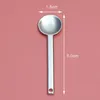 Mini Spoon Cosmetic Skincare Spatula Metal Beauty Spoon Face Mask Reusable Scoop For Massage Absorb Eye Facial Cream