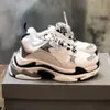 Sneakers Triple S Men Women Designer Casual Shoes Platform Clear Sole Black White Grey Red Pink Blue Royal Neon Green Mens Trainers Tennis 52