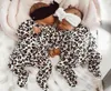 Newborn Infant Baby Girl Boy Leopard Print Clothes Romper Jumpsuit Outfits baby clothes children for newborns romper7940004