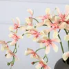 3D Dairan Artificial Flower for Wedding Party Home Kwiatowy Odeporacja Orchid Fałszywe kwiaty 240306