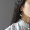 INATURE 925 Sterling Silver Handmade Folk House Long Drop Earrings For Women Statement Jewelry Gift CX200628223q