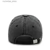 Ball Caps Nieuwe Cool Dames Heren Katoen Gewassen Baseball Cap Ankerborduurwerk Vier Seizoen Outdoor Vintage Vizier Casual Cap Hoed Voor Vrouwen MenY240315