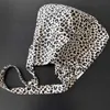Coréen Instagram même sac en toile léopard célébrité même velours côtelé imprimé grande capacité sac à bandoulière diagonale Straddle sac 240315