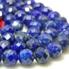 Loose Gemstones Natural Lapis Lazuli Faceted Round Beads Wholesale Gemstone Semi Precious Stones For Jewelry Making Bracelet Necklace Diy