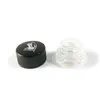 Sale Price 5ml Thick Round Glass Jar Containers with Black CR Lids Concentrate Jars for Wax Cosmetics