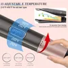 Professionele Ion Flat Iron Curling 2-in-1 Stijltang en Krultang Digitaal LCD-scherm Instelbare temperatuur voor alle haartypes 240306