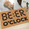 Carpets Warm Size Blankets For Winter Beer O'Clock Father's Day Mat Fathers Gift Funny Door Personalized Gifts Him