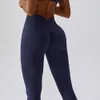 Lu Pant Align Lemon Élastique Pantalon De Sport Sans Couture Yoga Fiess Legging Femmes Taille Haute Gym Push Up Scrunch Butt Running Jambières D'exercices Tig