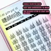 12 rzędów klastry rzęs puszysty naturalny indywidualny rzęsy Makeup C Curl Manga Extens Produkty 240311