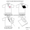 縫製概念ツールDIY漫画のアイアンの刺繍混合パターン衣服バックパックのアップリケTシャツジーンズベストDRDHWAQ