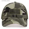 Ball Caps Herren USA American Flag Baseball Cap bestickt Trucker Hat Military Army HatY240315