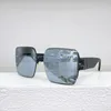 Designer-MUMU-Retro-Sonnenbrille ohne Rahmen, klassische Tellerbeine, extra große Gläser, elegante und zeitlose MU78-Luxus-Sonnenbrille für Damen