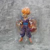 Akcja Figury 25 cm Z anime figura syn Gohan Action Figurine Super Saiyan 2 Game Dzieci Zabawki Decoartion Son Goku Free Gift