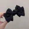 مشابك الشعر barrettes pearlescent mesh bow clasp مشبك عالي ذيل ثابتة الشعر مشبك الشعر زخرفة جديدة