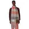 AC Scarf Family Cashmere Shawl in Autumn Fashion Colored Checkered Warms