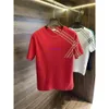 Luksusowy designerski koszulka Summer Męska T-shirt Polos Modna kurtka męska