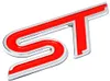 ABS-Kunststoff-Emblem, ST-Aufkleber, 3D-ST-Logo-Aufkleber, Sportstil für Ford Focus, Fiesta, Ecosport, Kuga, Mondeo, Everest, Zubehör 3089847