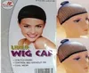 10PCS lace Elastic Unisex Stocking New Wig Liner Cap Snood Nylon Stretch Mesh Black8153075