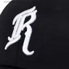 Ball Caps Brief Borduren R Baseball Caps Voor Vrouwen Mannen Herfst Winter Katoen Verstelbare Snapback Hoed Casual Hip Hop Vrouwelijke capY240315