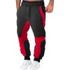 Pantalons pour hommes Printemps Automne Large Lâche Casual Hommes Patchwork Neuf points Sports Corde Élastique Pantalon Respirant