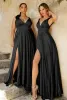 9 Colors Bridesmaid Dresses Women 2024 Sister Group Dress Sexy Split V Neck Backless Sleeveless Formal Wedding Evening Party Gowns CPS3007