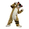 2024 gorąca sprzedaż Husky Dog Fox Mascot Costume Carnival Party Performance Fancy Dress for Men Kobiet Halloween Costume