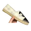 Designer Sandal Chaneles loafer skor kvinnor skor gräs vävda fiskaror skor mångsidiga nät platt skor kvinnor tidvas duk tjocka sulskor ja8i