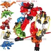 Transformatie speelgoed Robots AOYI 5 IN 1 NIEUWE Transformatie Film 5 Speelgoed Anime Devastator Robot Auto KO G1 Action Figure vervorming Model Kinderen Jongen Gift H6002 yq240315