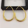 Hoop Earrings 925 Silver Plated Water Drop For Women Girls Huggies Party Jewelry Gift Pulseras Mujer Eh2008