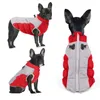 Cappotto per abbigliamento per cani Giacca calda Gilet invernale in pile imbottito Cappotti riflettenti per il freddo con imbracatura incorporata